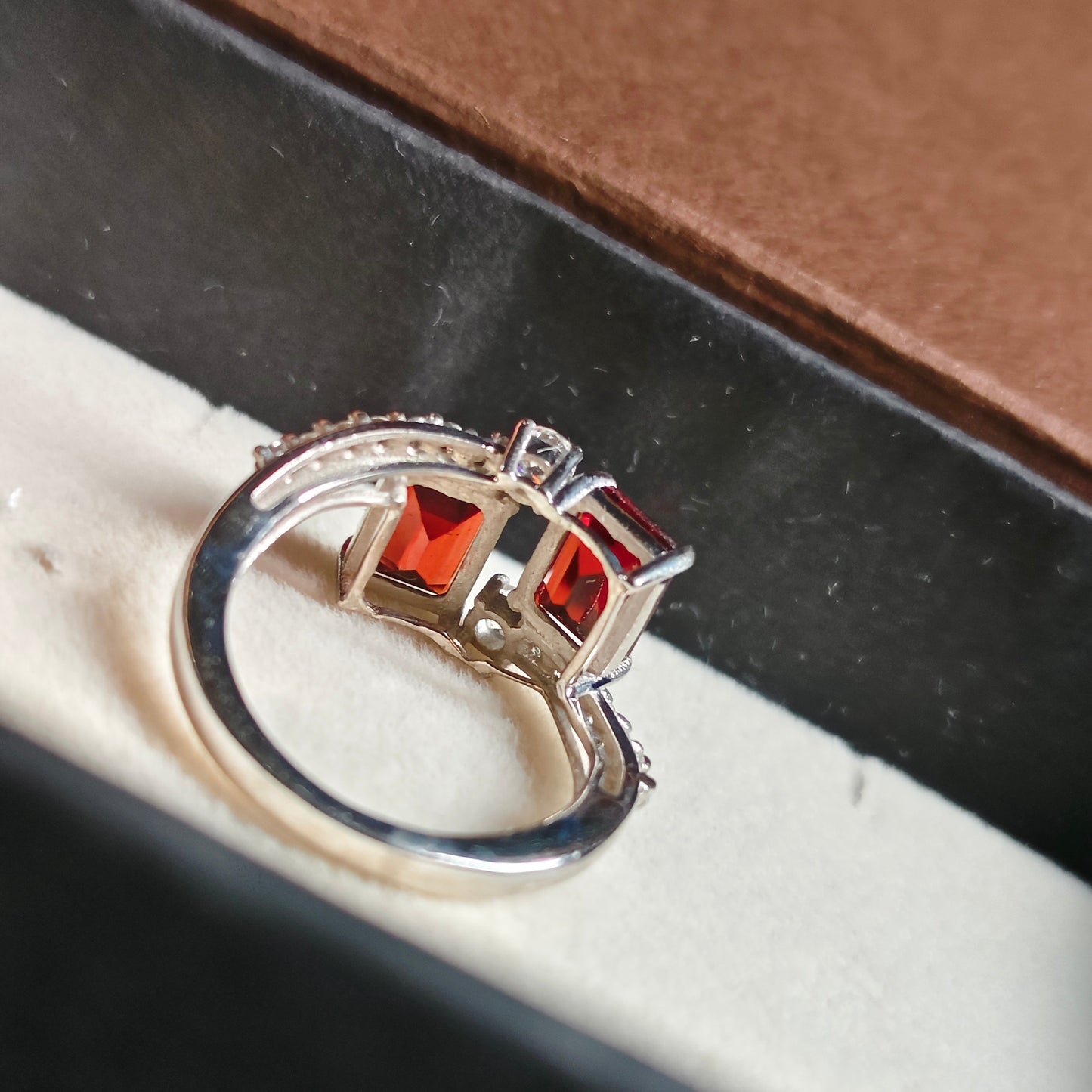 Duora Garnet Ring