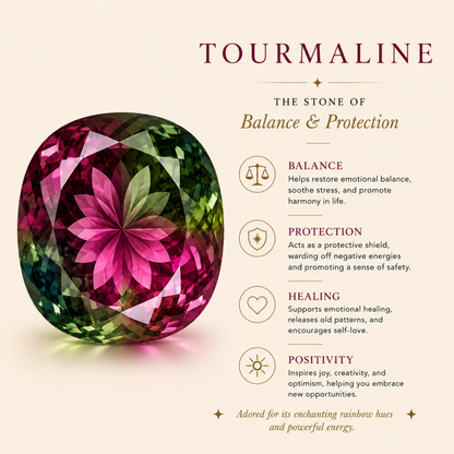 Bloom Mosaic Multi Tourmaline Studs