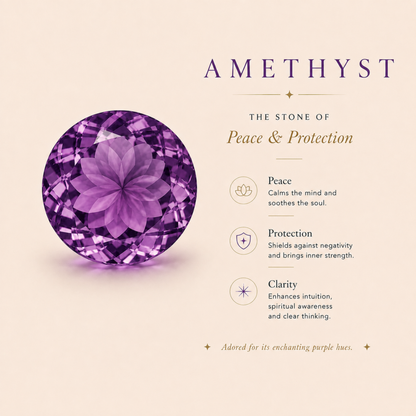 Petite Amethyst Studs