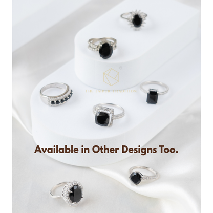 Classic Black Onyx Band Ring