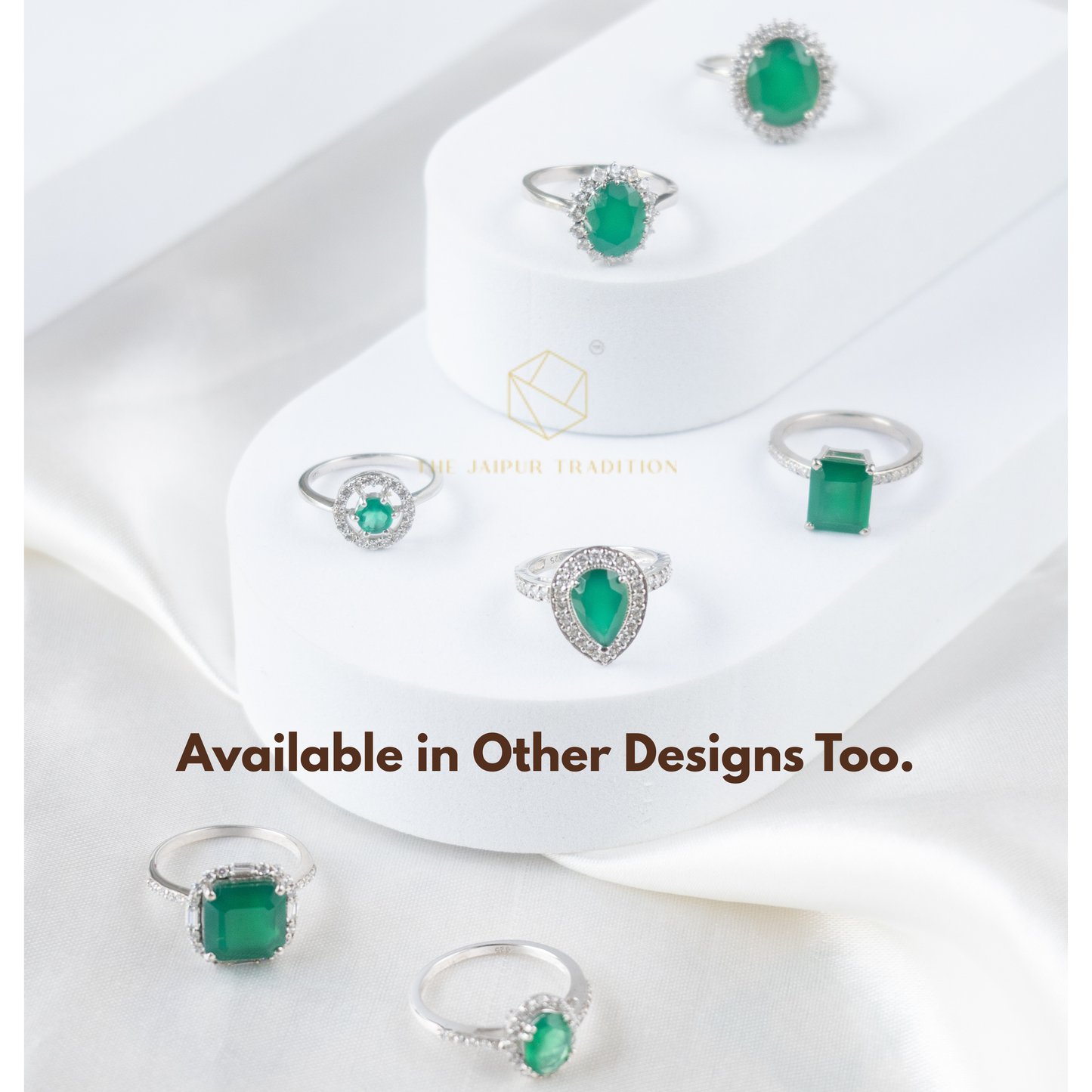 Heart of Eden Emerald Ring