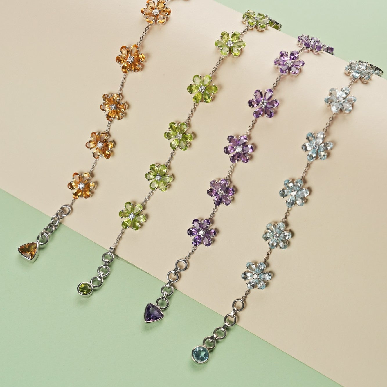 Bloom Natural Amethyst Bracelet