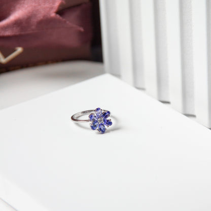 Bloom Natural Tanzanite Ring