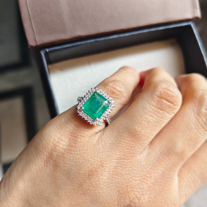 Emera Natural Emerald Ring