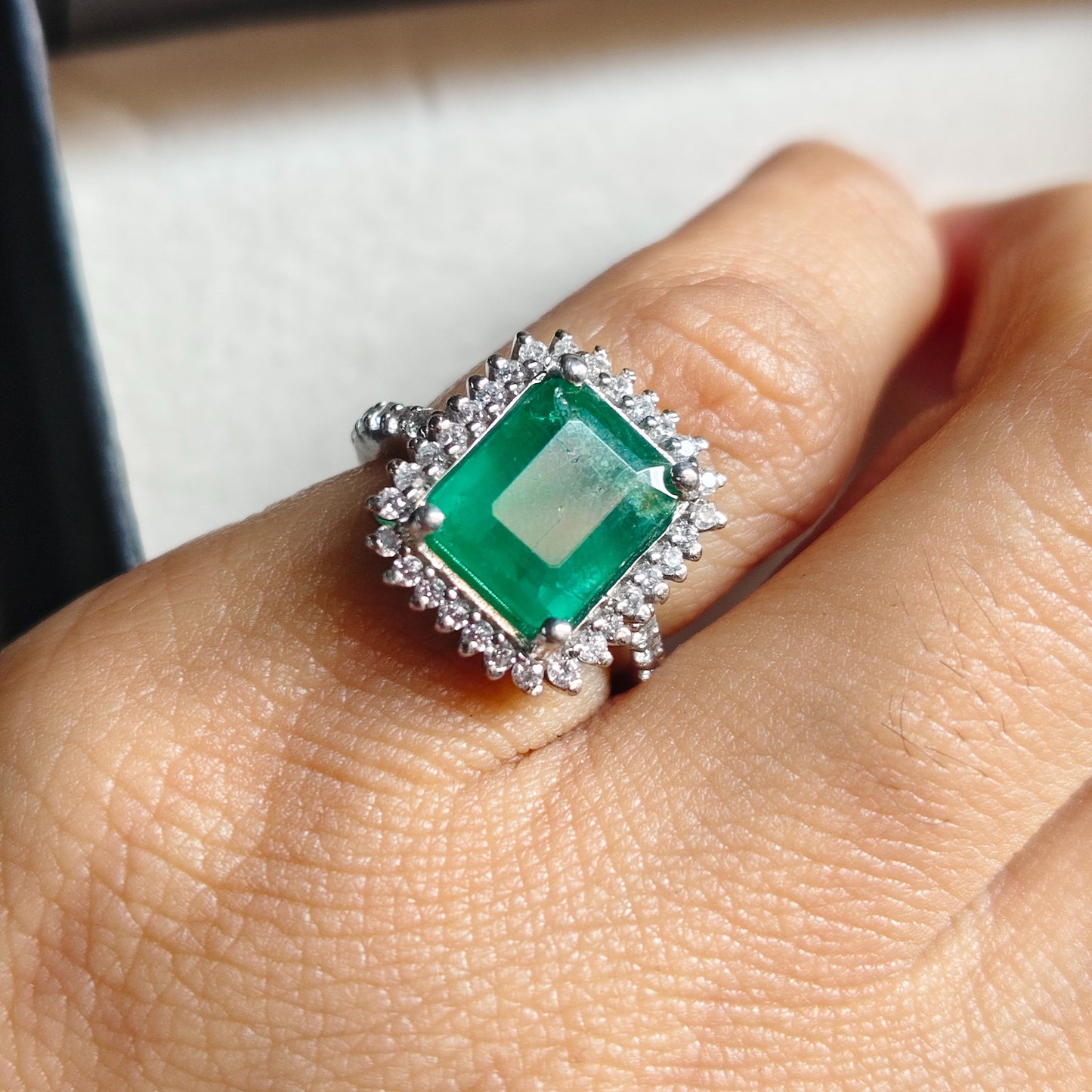 Emera Natural Emerald Ring