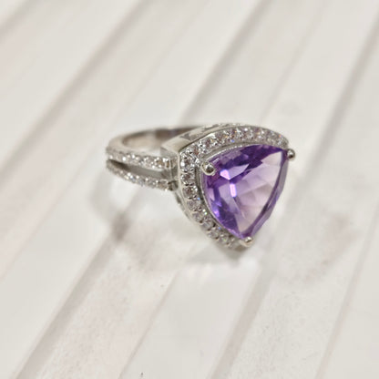 Trion Natural Amethyst Ring