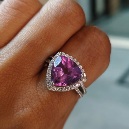 Trion Natural Amethyst Ring