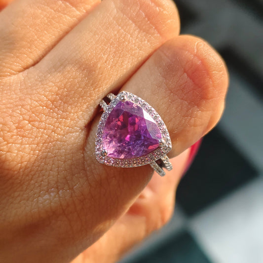 Trion Natural Amethyst Ring