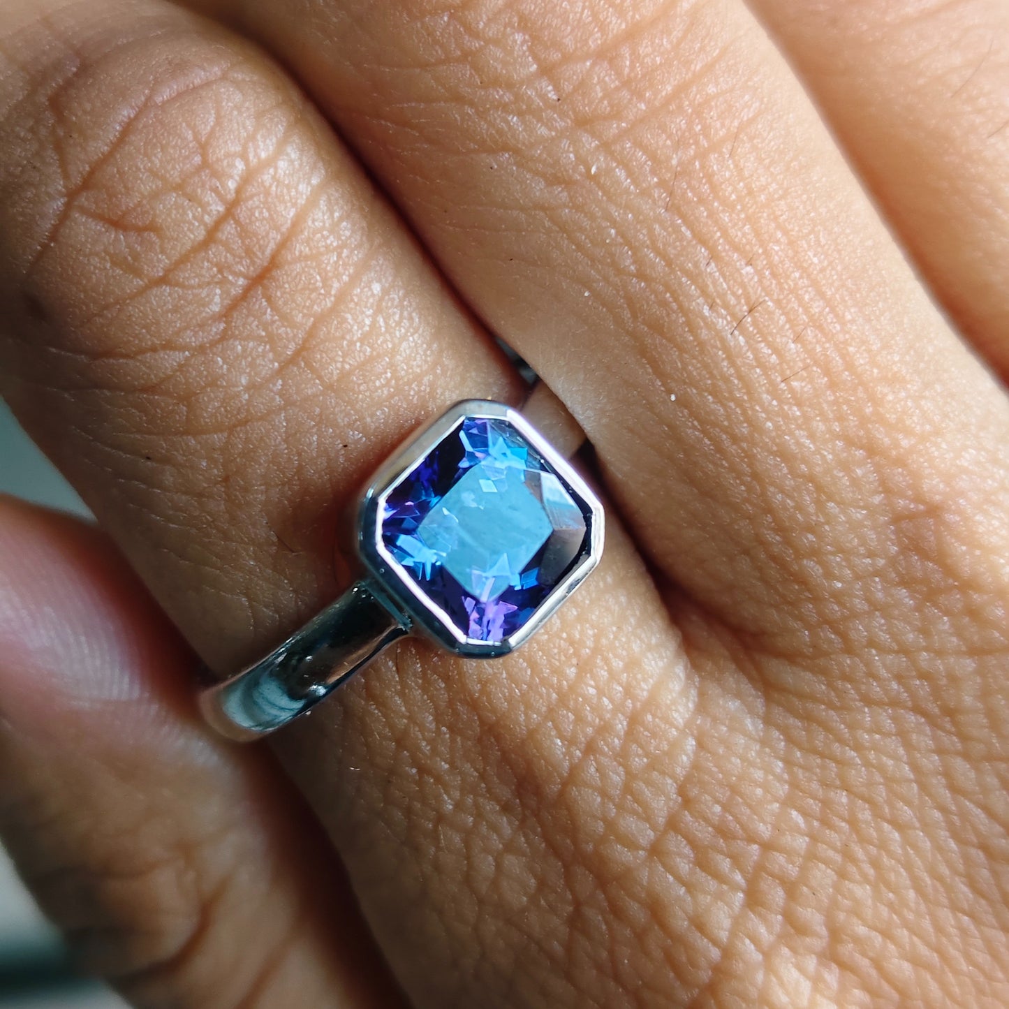 Velvet Night Natural Tanzanite Ring
