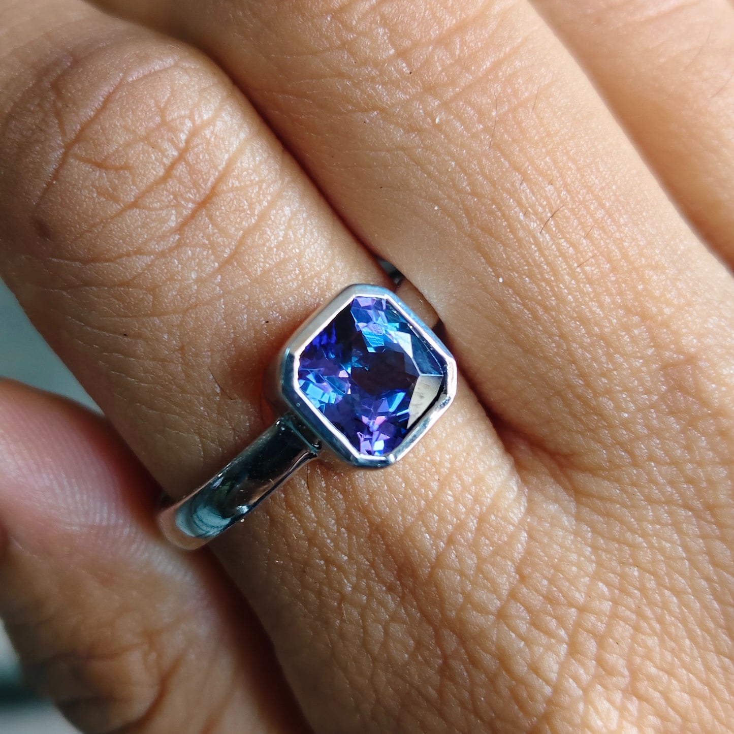 Velvet Night Natural Tanzanite Ring