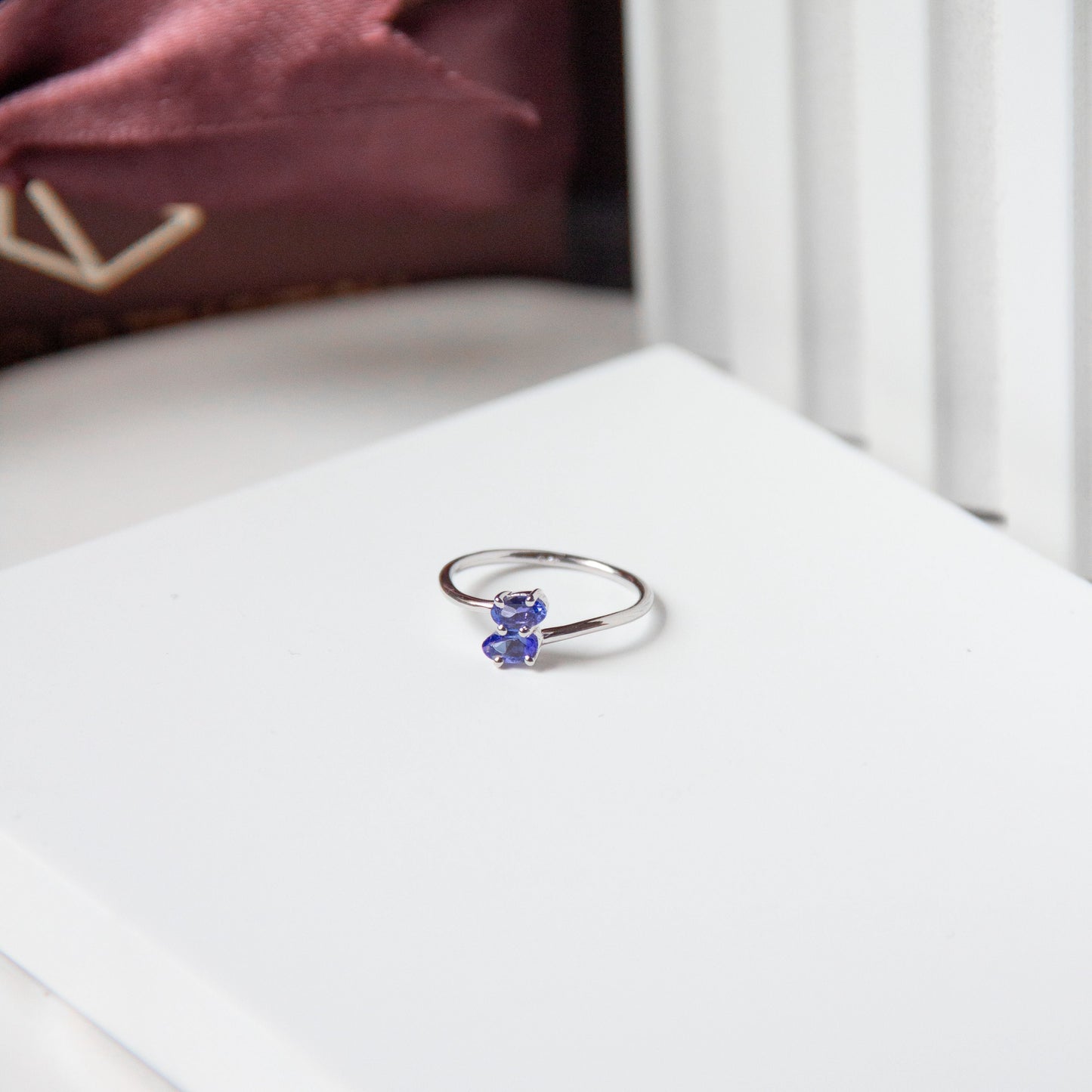 The Hug of Tanzanite Ring