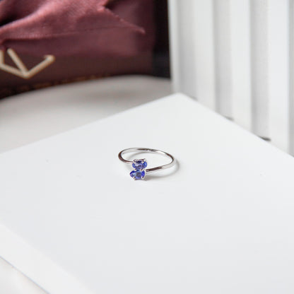 The Hug of Tanzanite Ring