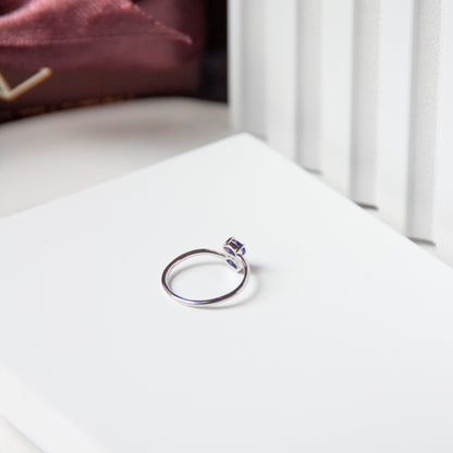 The Hug of Tanzanite Ring