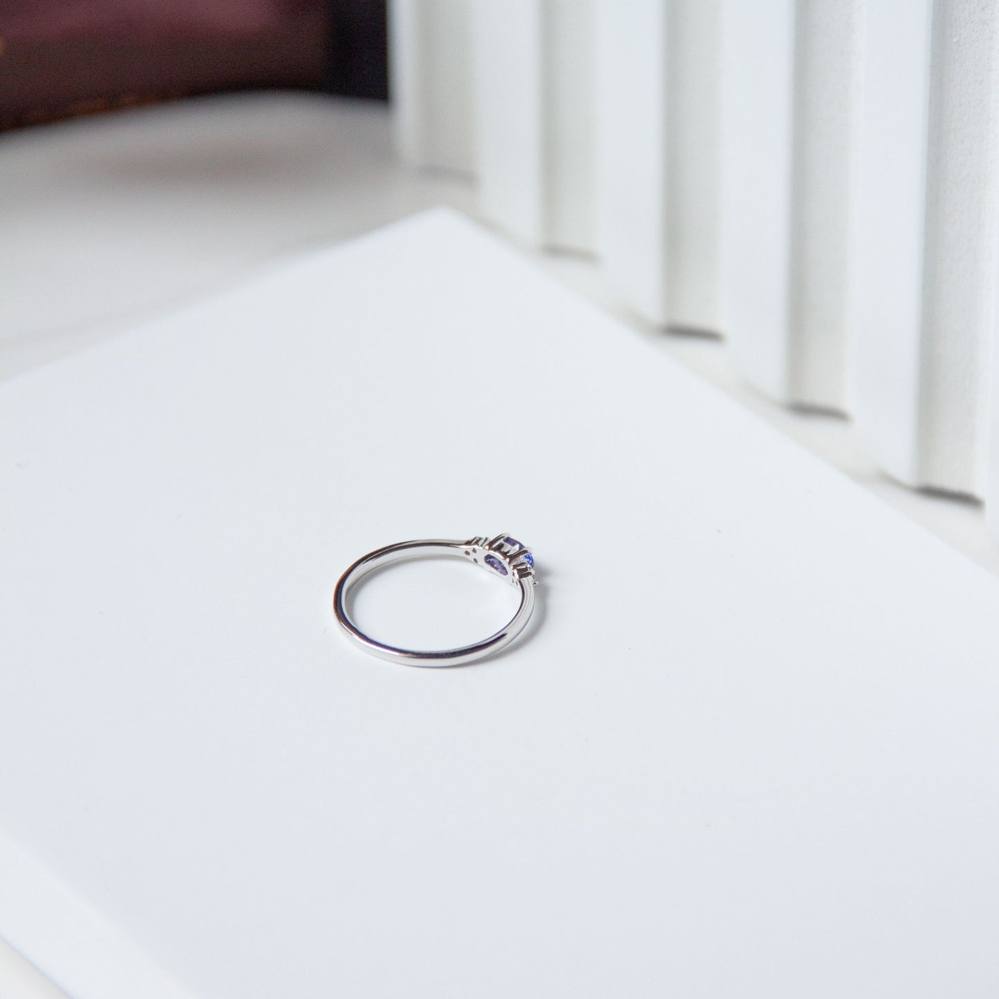 Tanzaside Natural Tanzanite Ring