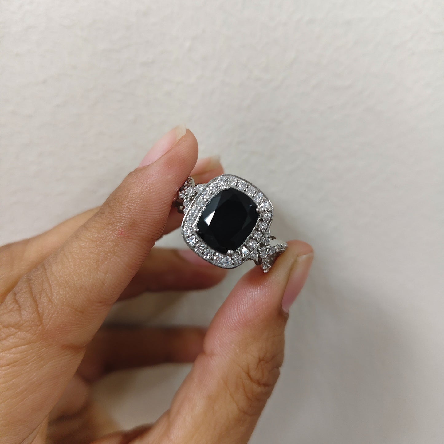 Eterna Black Onyx Statement Ring