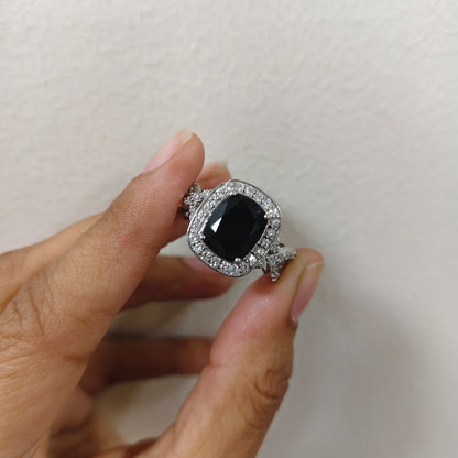 Eterna Black Onyx Statement Ring