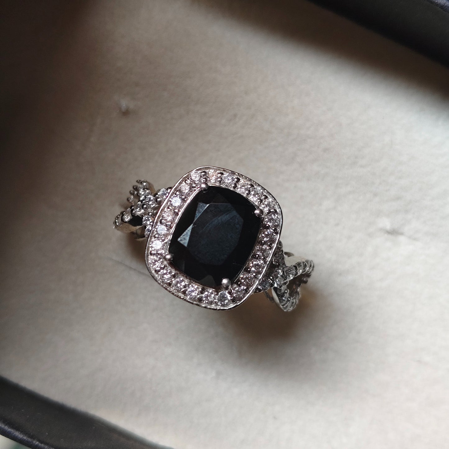 Eterna Black Onyx Statement Ring