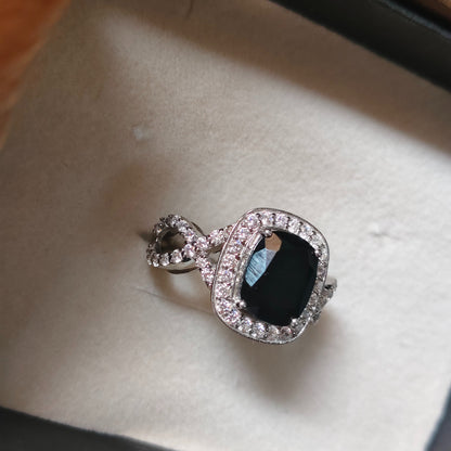 Eterna Black Onyx Statement Ring