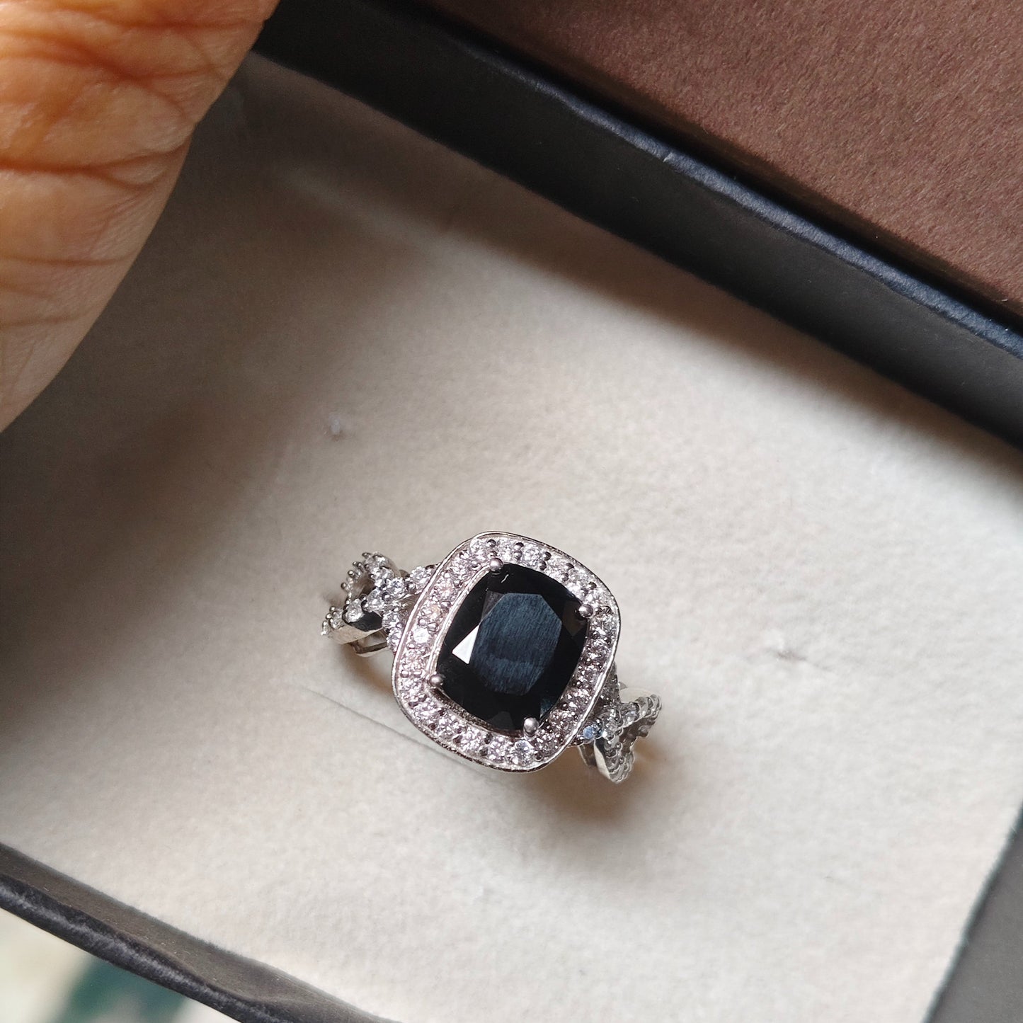 Eterna Black Onyx Statement Ring