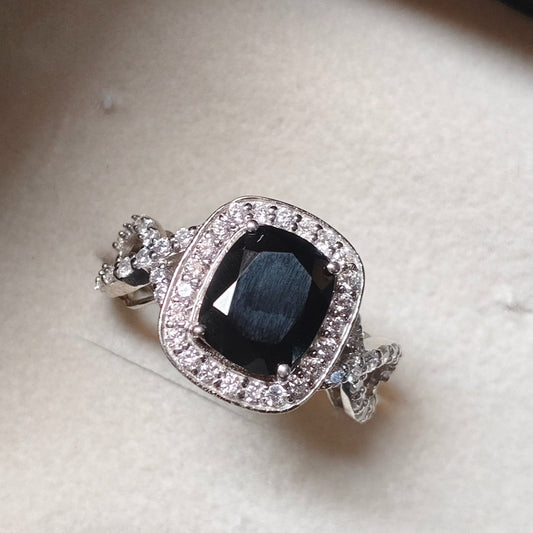 Eterna Black Onyx Statement Ring