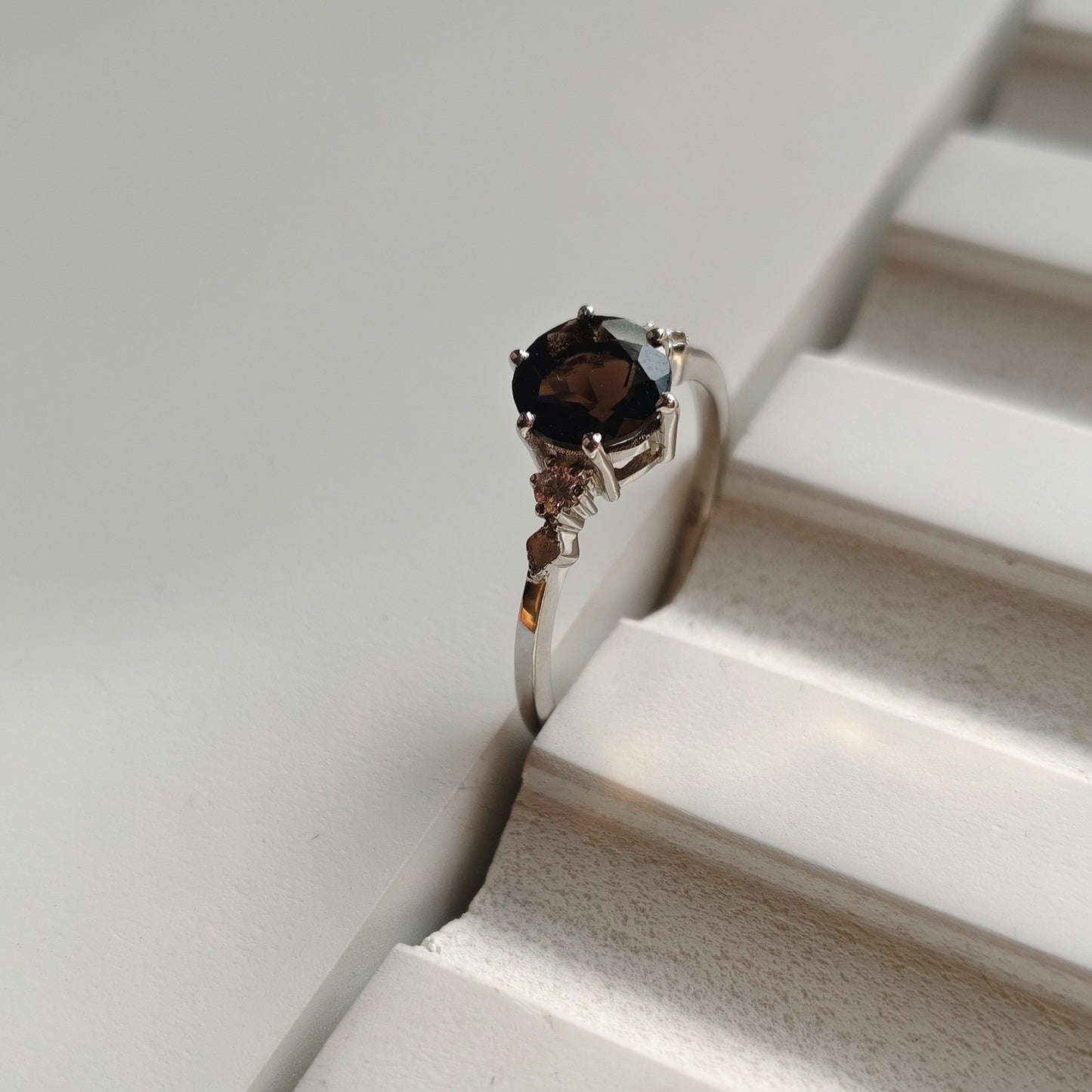Drop of Love Smoky Ring