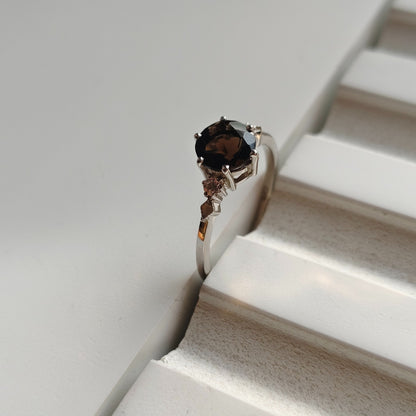 Drop of Love Smoky Ring