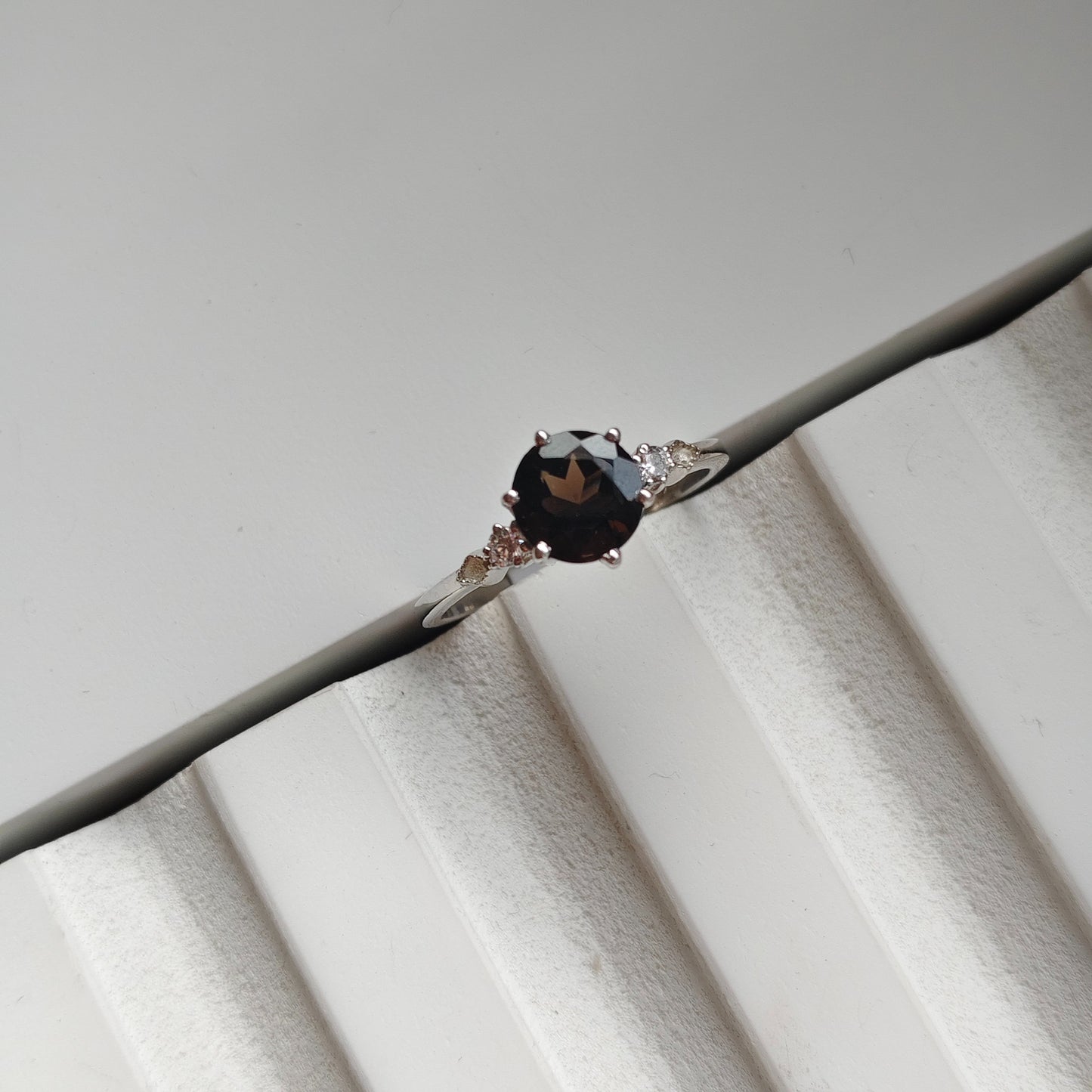 Drop of Love Smoky Ring