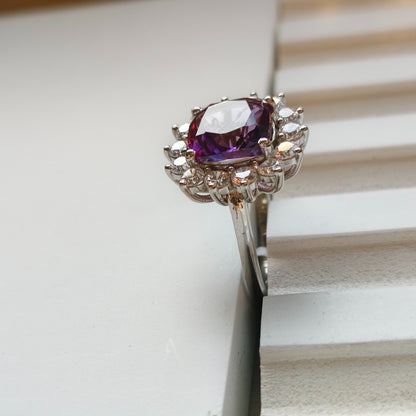 Bloom Royale Amethyst Statement Ring