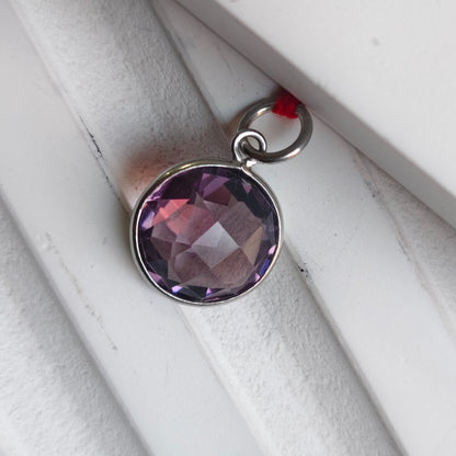 Circa Charm Amethyst Pendant With Chain