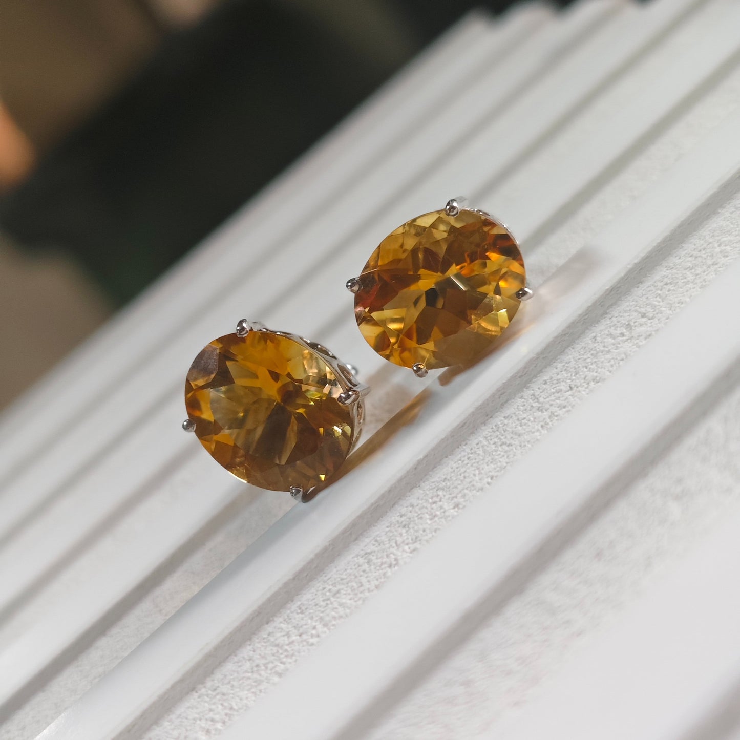 Citrus Glow Studs