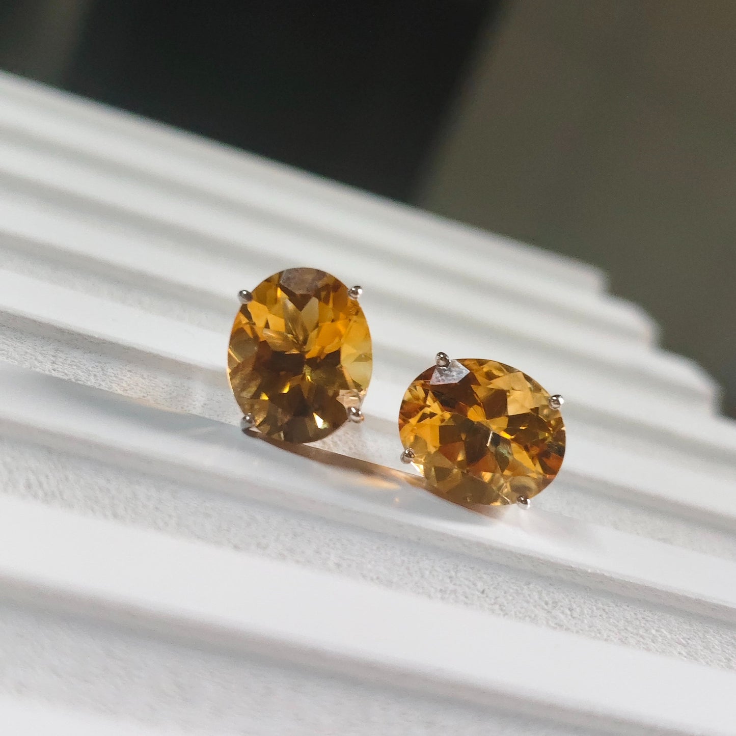 Citrus Glow Studs