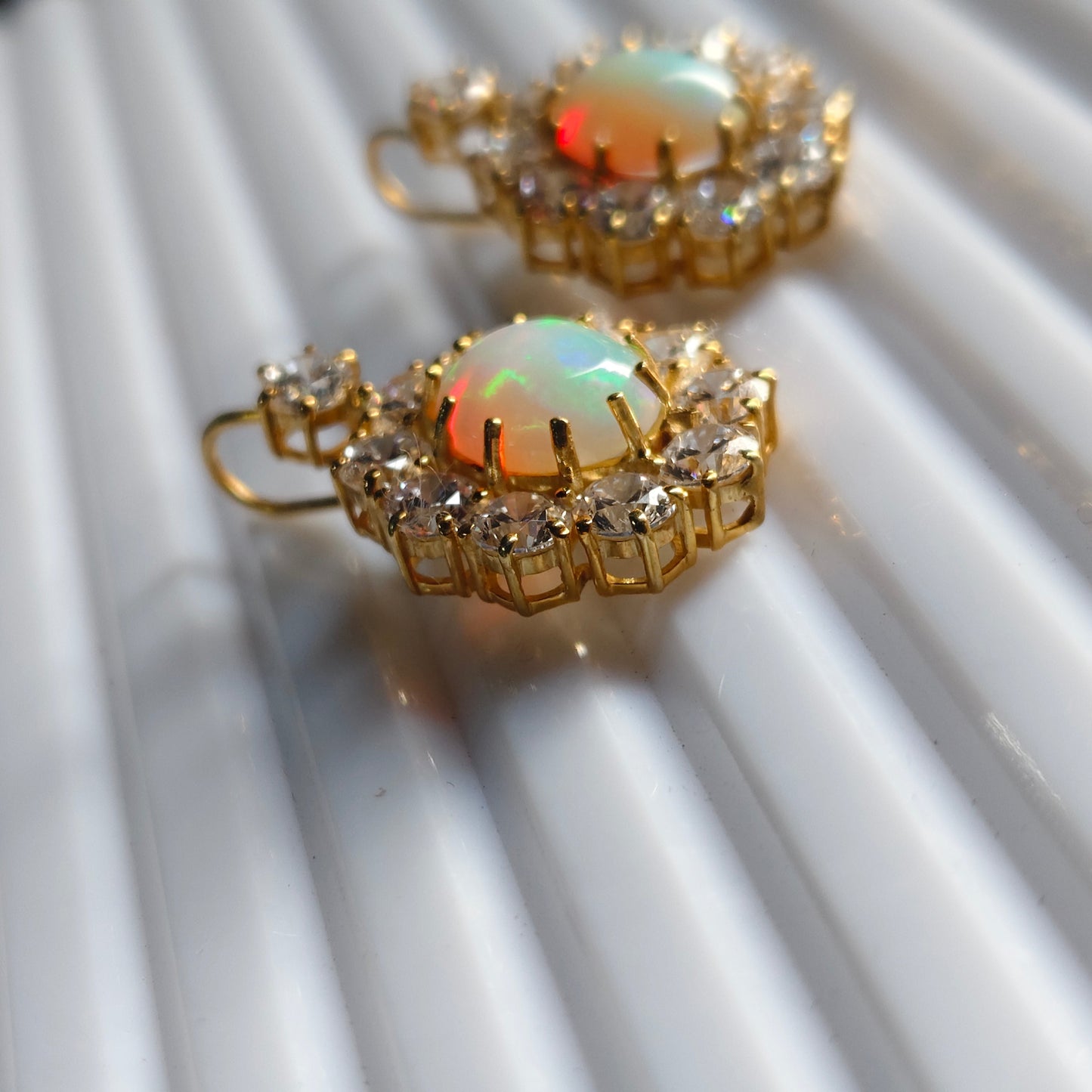 Bloomina Ethiopian Opal Earrings