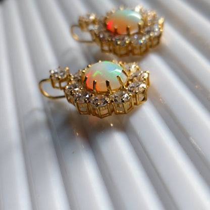 Bloomina Ethiopian Opal Earrings