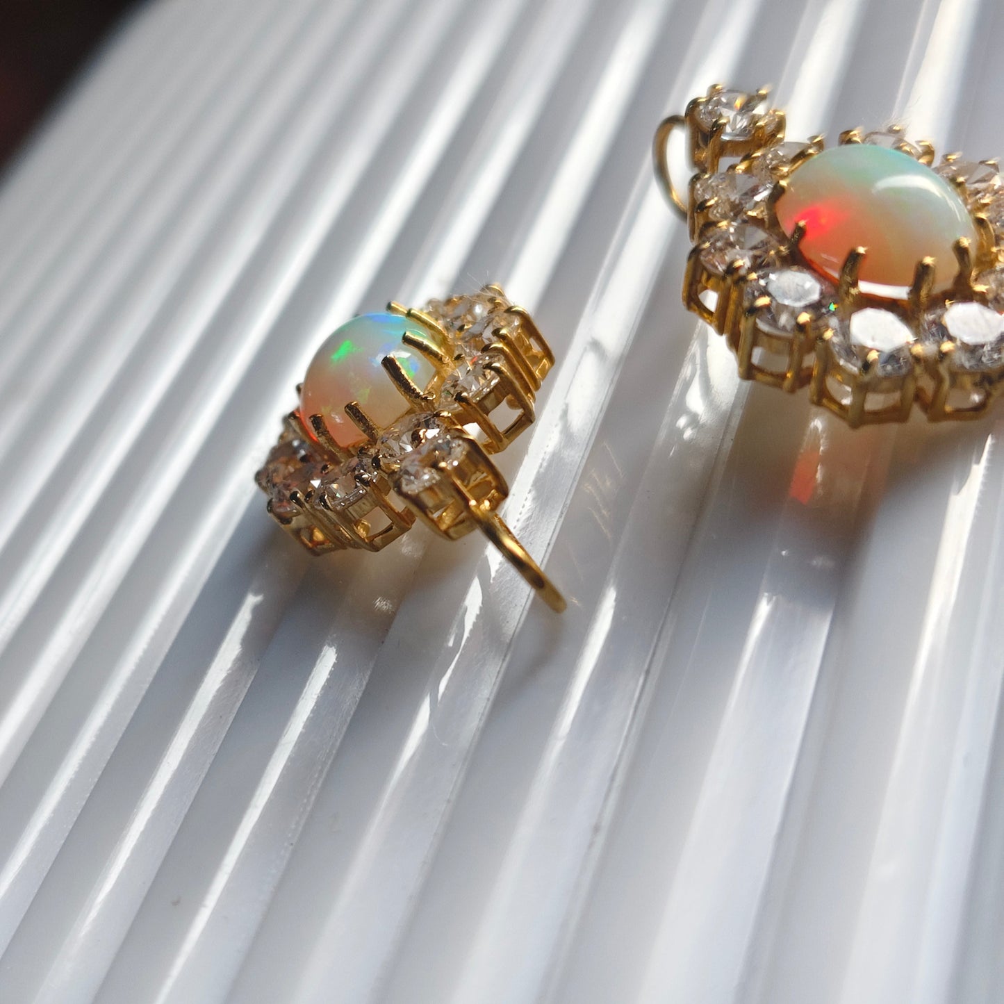 Bloomina Ethiopian Opal Earrings