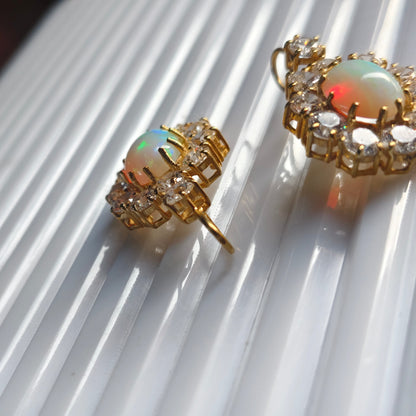 Bloomina Ethiopian Opal Earrings