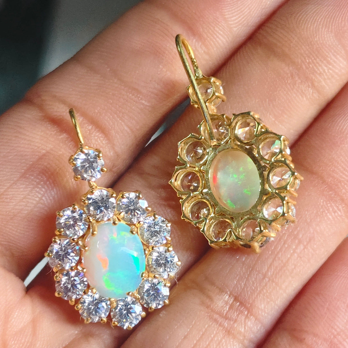 Bloomina Ethiopian Opal Earrings
