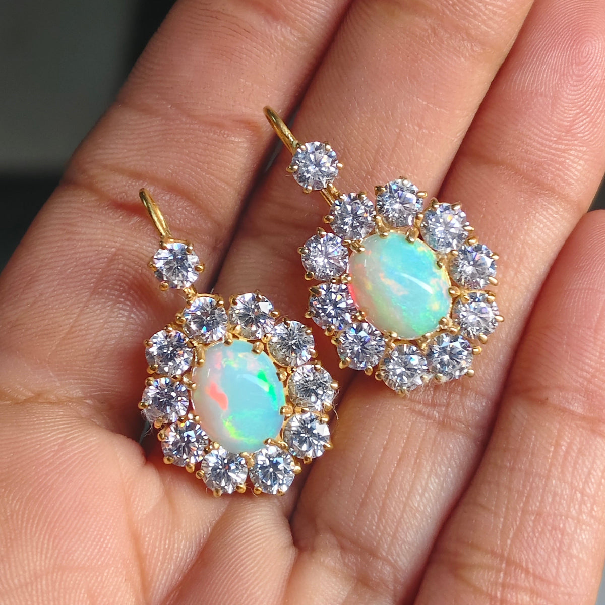 Bloomina Ethiopian Opal Earrings