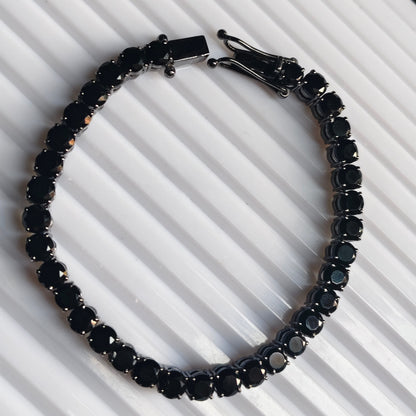 Blaze Sahibh Natural Black Onyx Bracelet