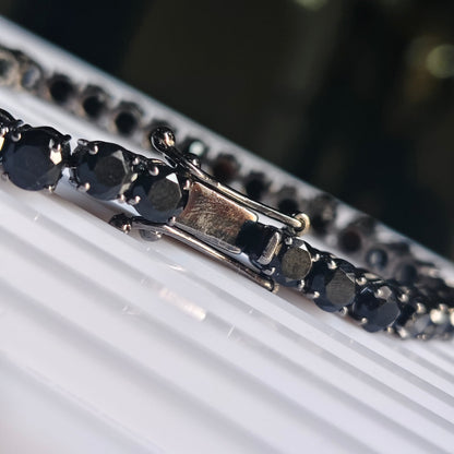 Blaze Sahibh Natural Black Onyx Bracelet