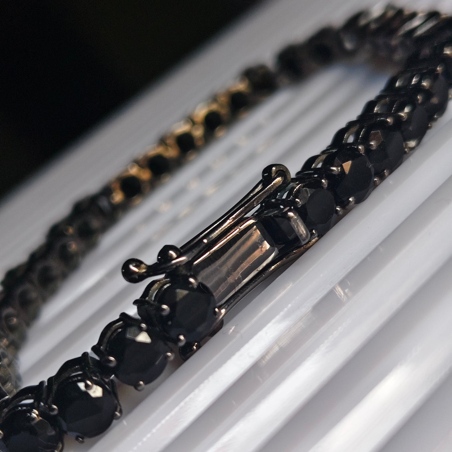 Blaze Sahibh Natural Black Onyx Bracelet
