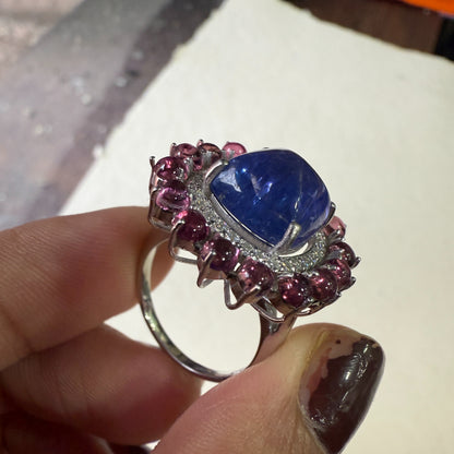 Bloom Royale Tanzanite Statement Ring