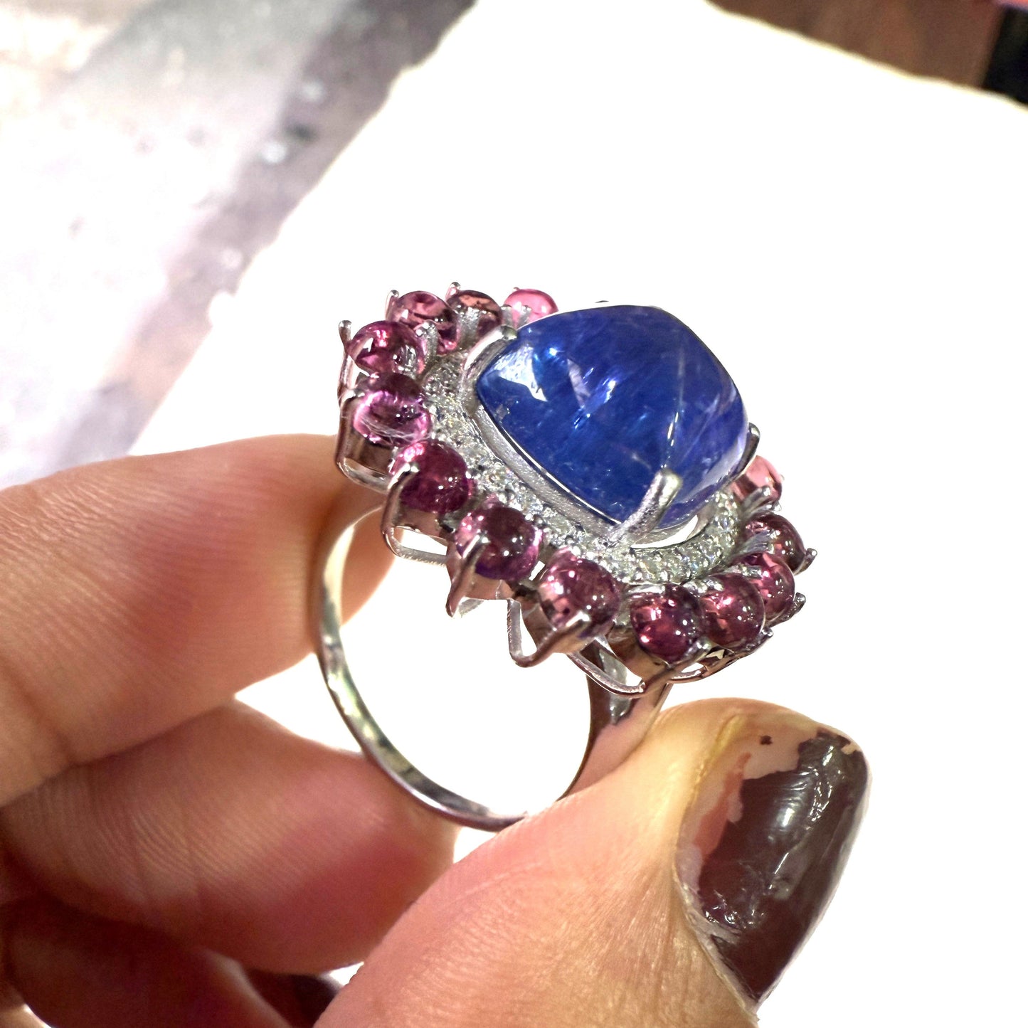 Bloom Royale Tanzanite Statement Ring