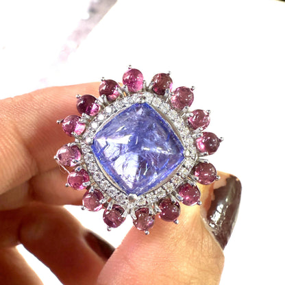 Bloom Royale Tanzanite Statement Ring