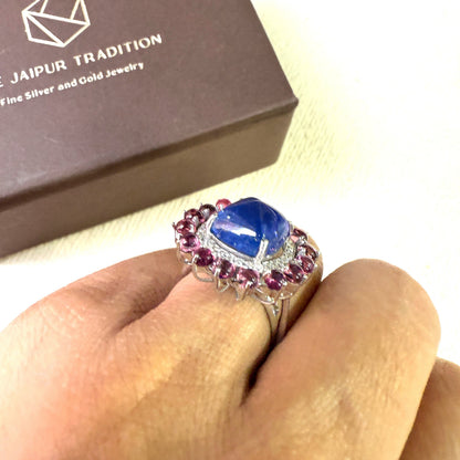 Bloom Royale Tanzanite Statement Ring