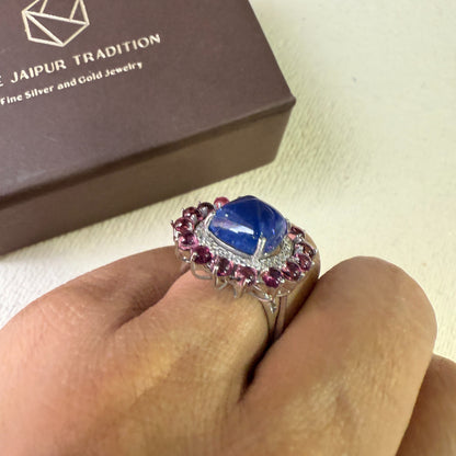 Bloom Royale Tanzanite Statement Ring