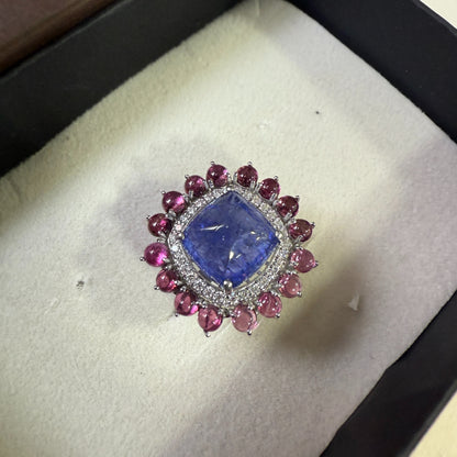 Bloom Royale Tanzanite Statement Ring