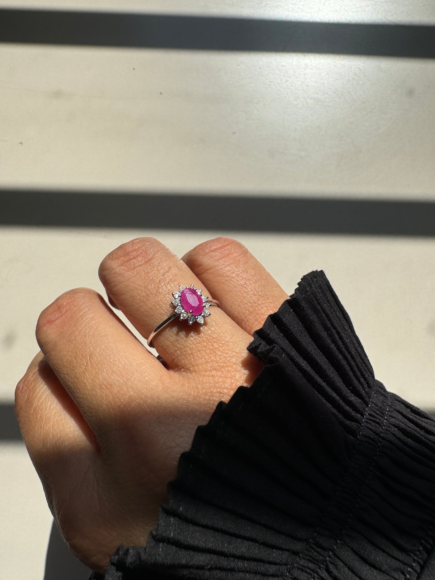 Ruby Mist 14K/18K Gold Ring