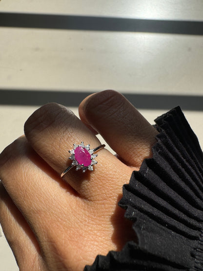 Ruby Mist 14K/18K Gold Ring