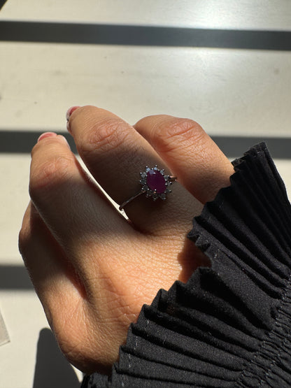 Ruby Mist 14K/18K Gold Ring