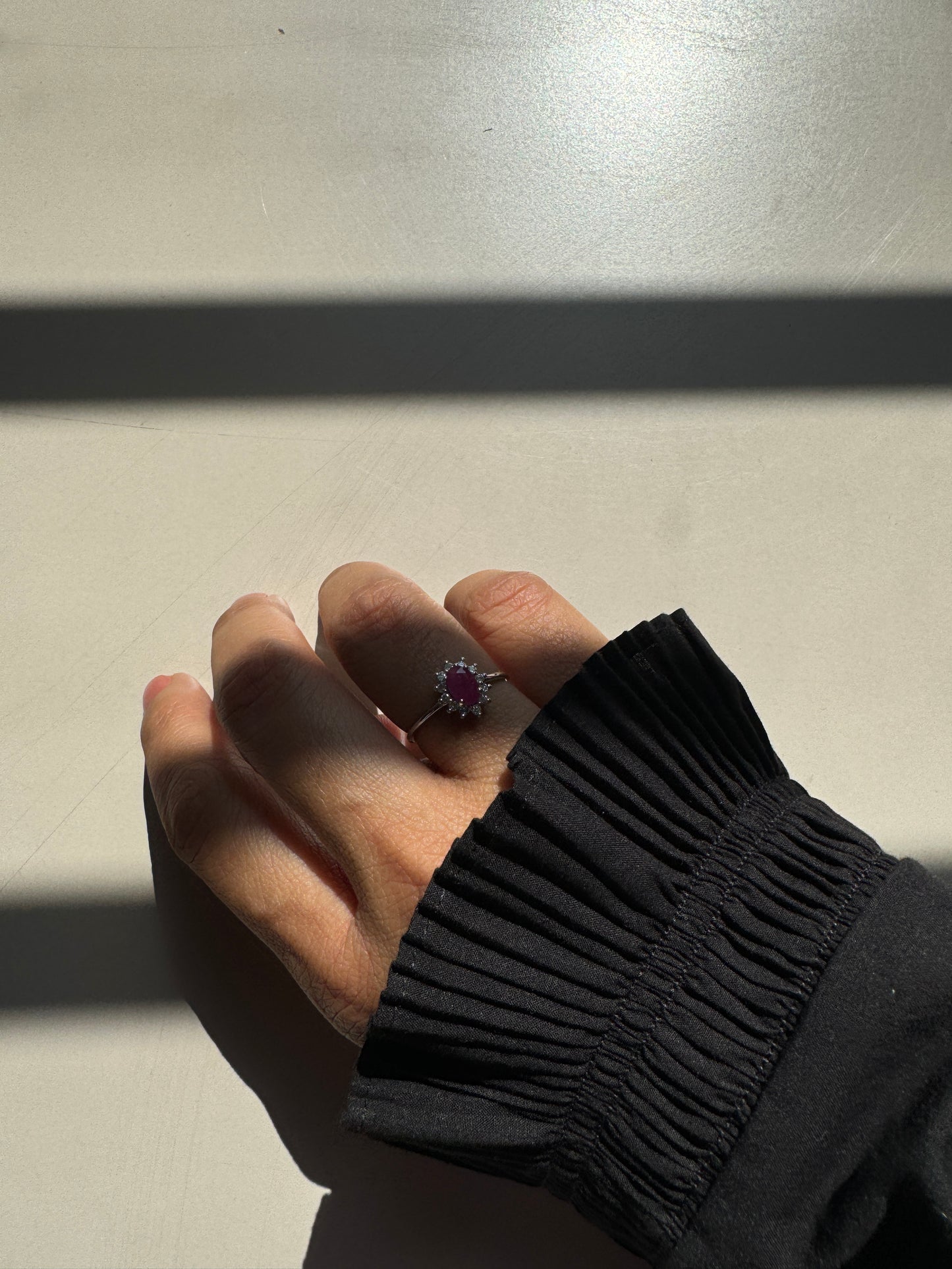 Ruby Mist 14K/18K Gold Ring